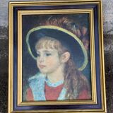 Oil painting on canvas reproduction of Auguste Renoir girl 30x36
