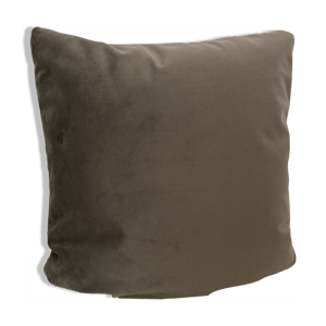 Coussin velours gris