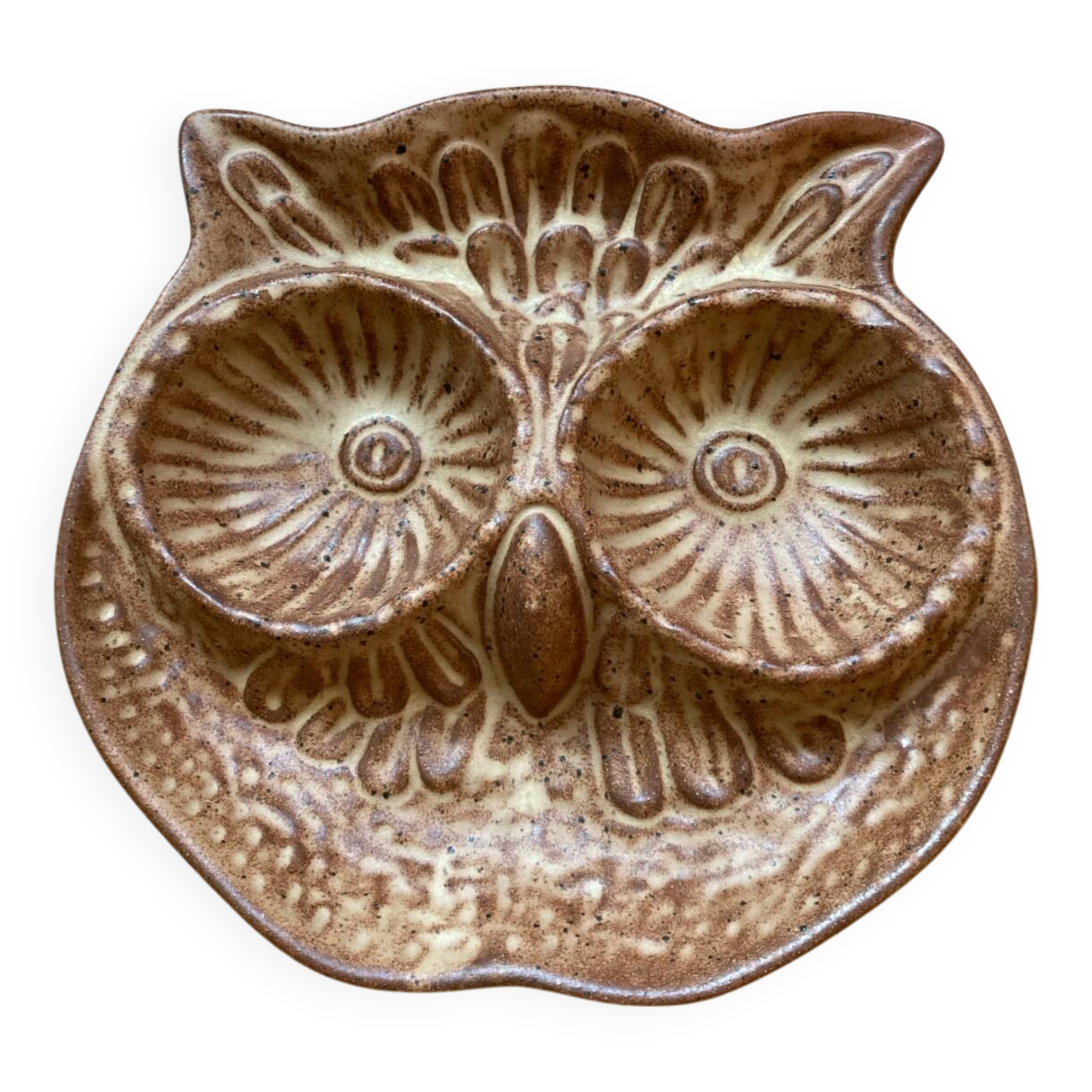 Vallauris ceramic owl or owl emptier