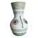 Vintage W Germany white lava celadon green vase 1970 - perfect condition