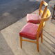 Pair of American chairs from the brand "Phoenix Chair Co. Sheboygan, Wisconsin, 1948"