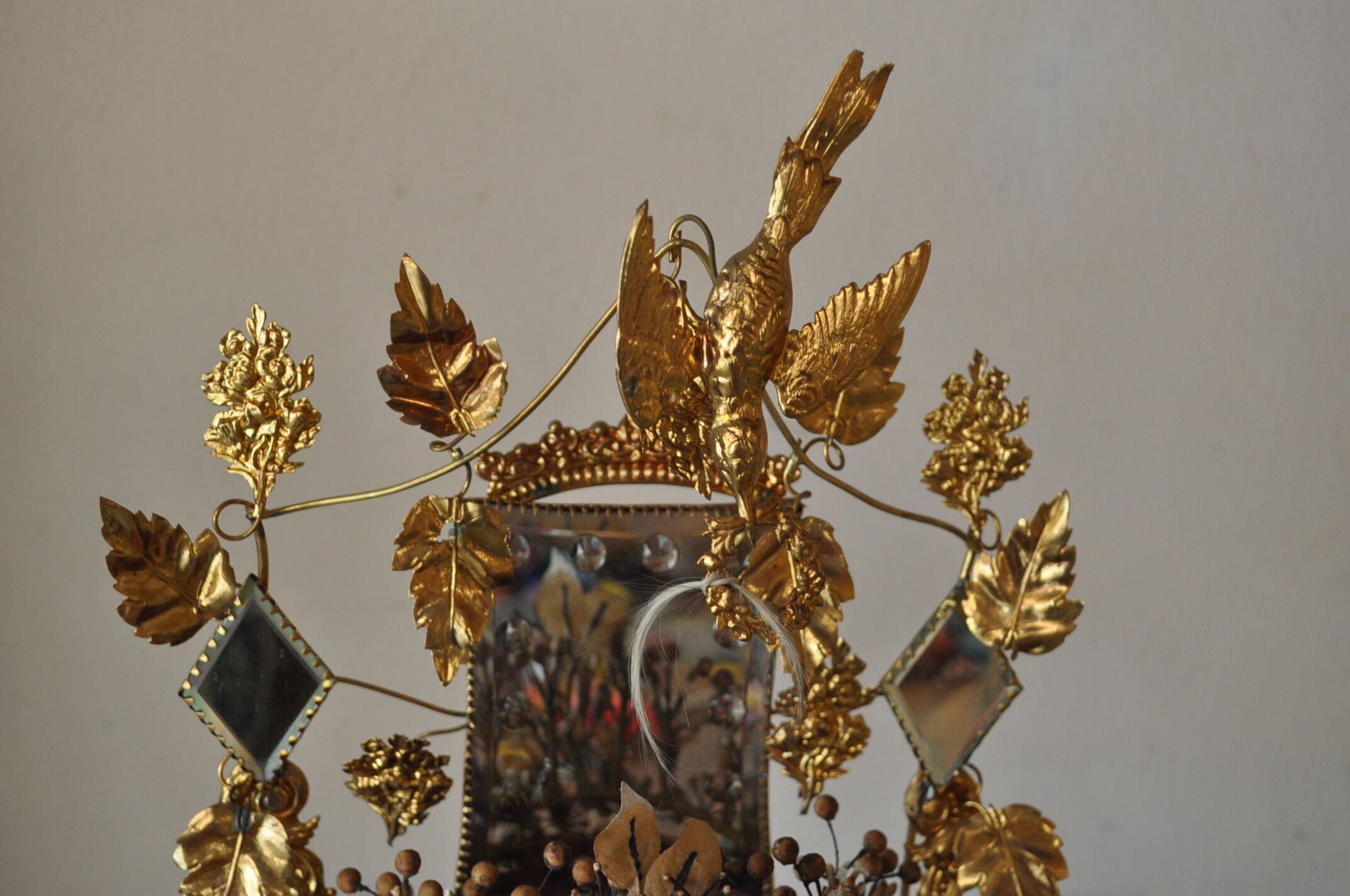 Napoleon III bridal globe complete.