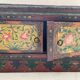 Tibetan wooden chest with polychrome decoration XIXEme
