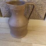 Ceramic stoneware vase pitcher
