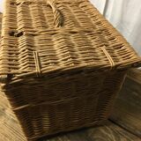 Vintage wicker basket