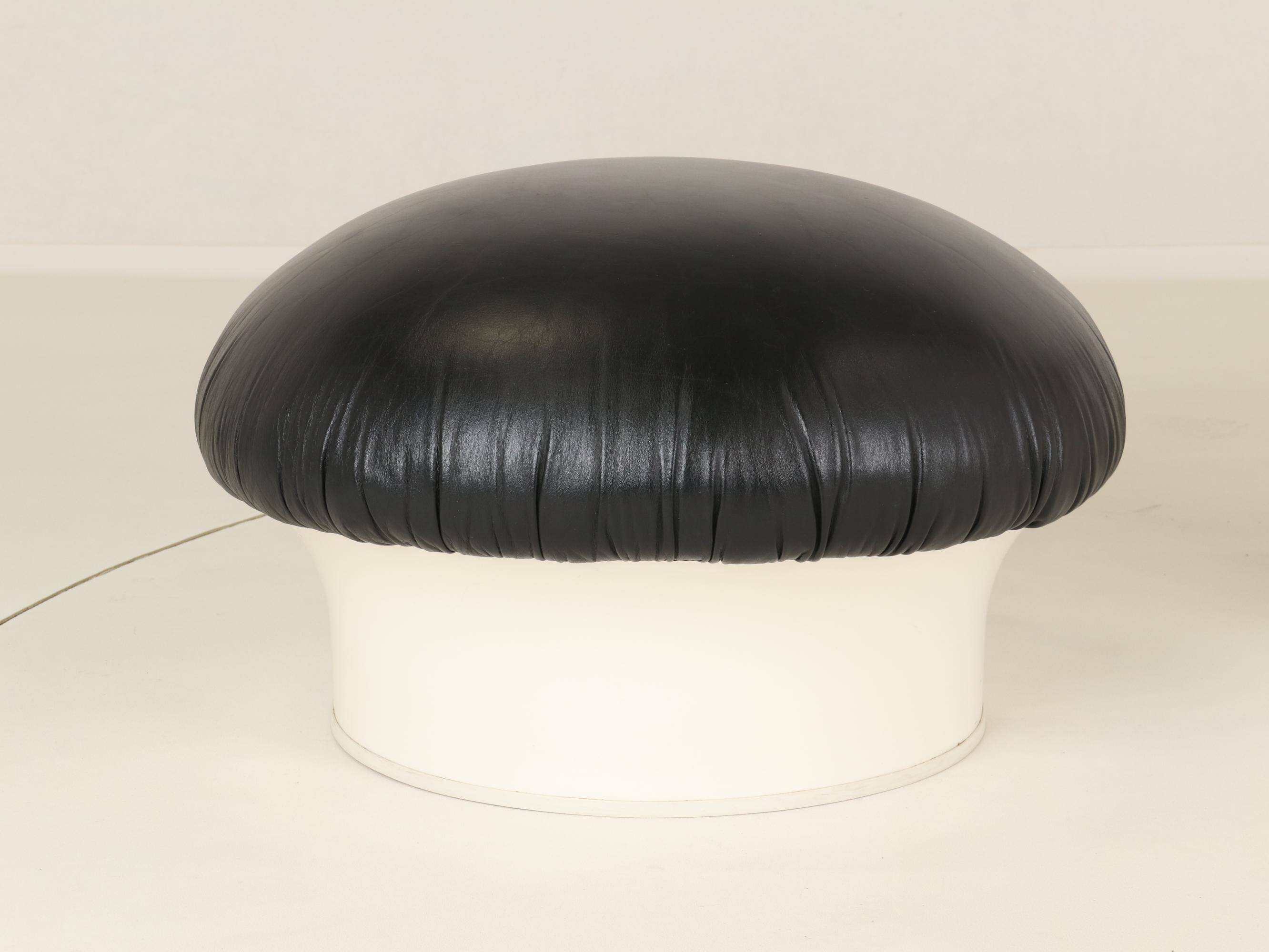Elda Chair and Ottoman by Joe Colombo for Comfort, Italy, 1970s