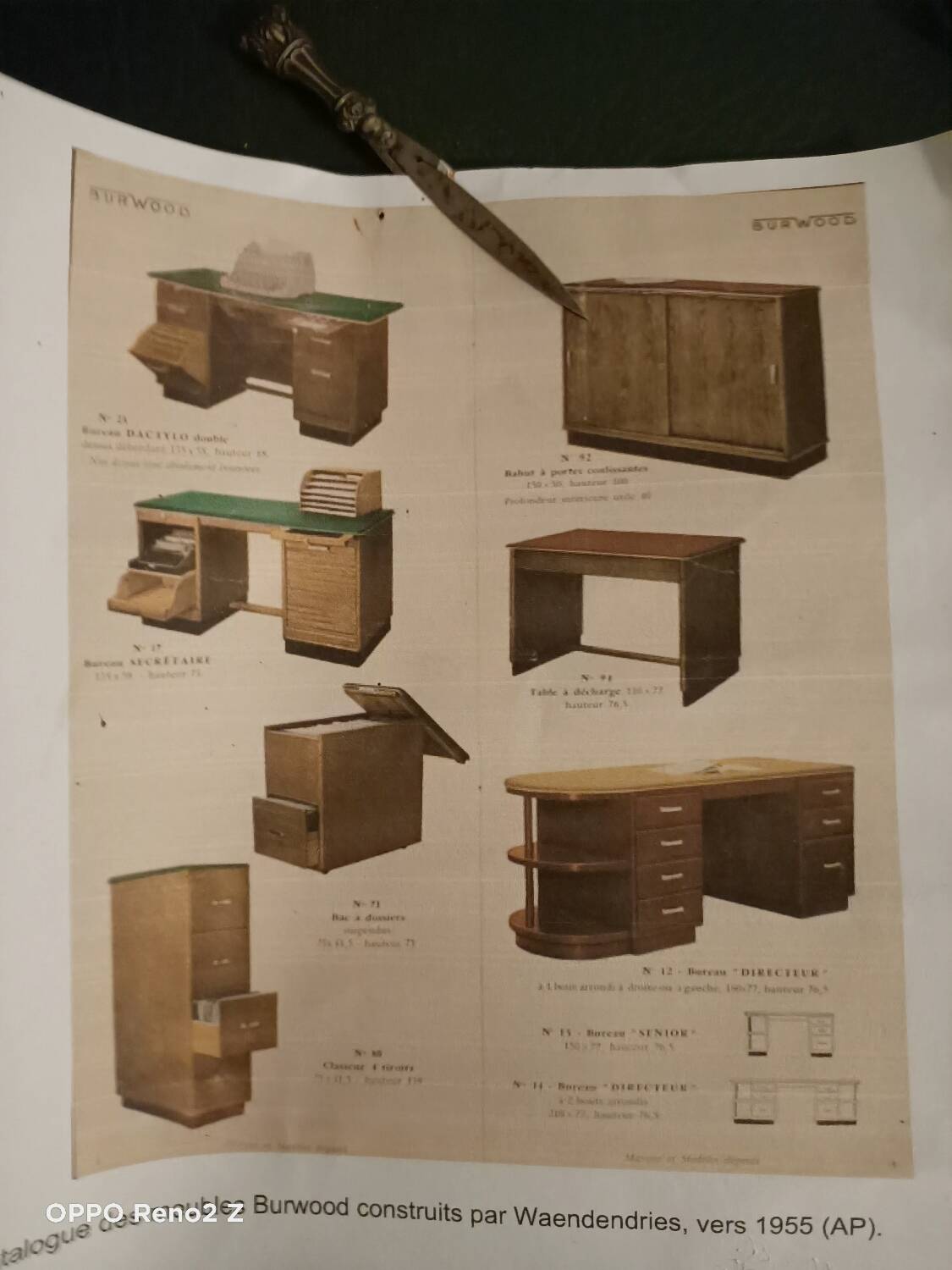 Burwood “secretary” desk