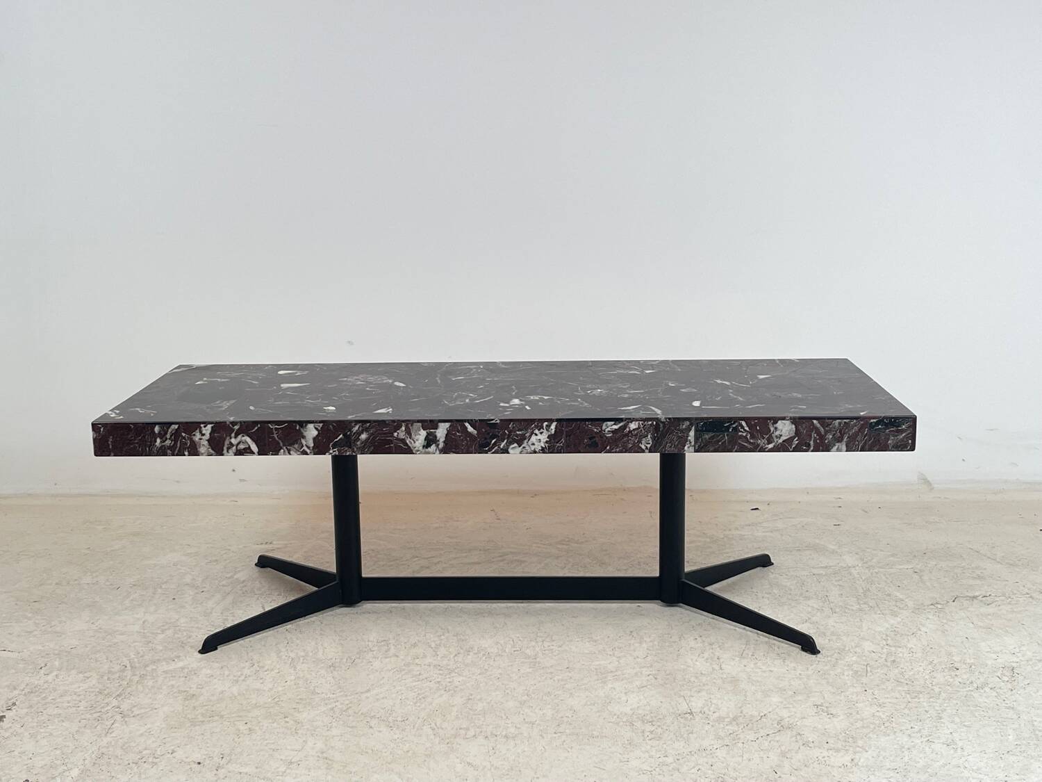 1970 marble coffee table