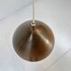 copper and teak suspension by Hans Agne Jacobson - Denmark 1960s