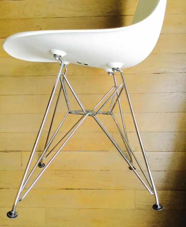 Suite De 4 Chaises Modèle Dsr De Charles Et Ray eames Édition vitra