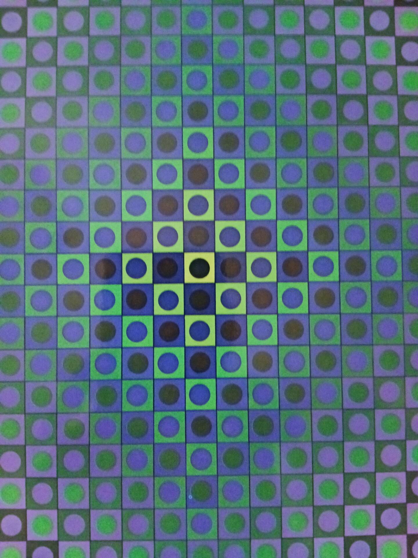 Victor Vasarely Sérigraphie op art Éditions du Griffon 