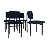 Suite 4 chairs 50s restored