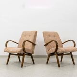 Page 1 of 17 Armchairs type 53 by J. Smidek, Ton, Czechoslovakia, 1960s, se