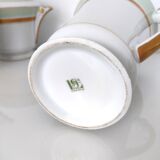 Coffee maker, milk jug and sugar jar porcelain JL&Cie Limoges