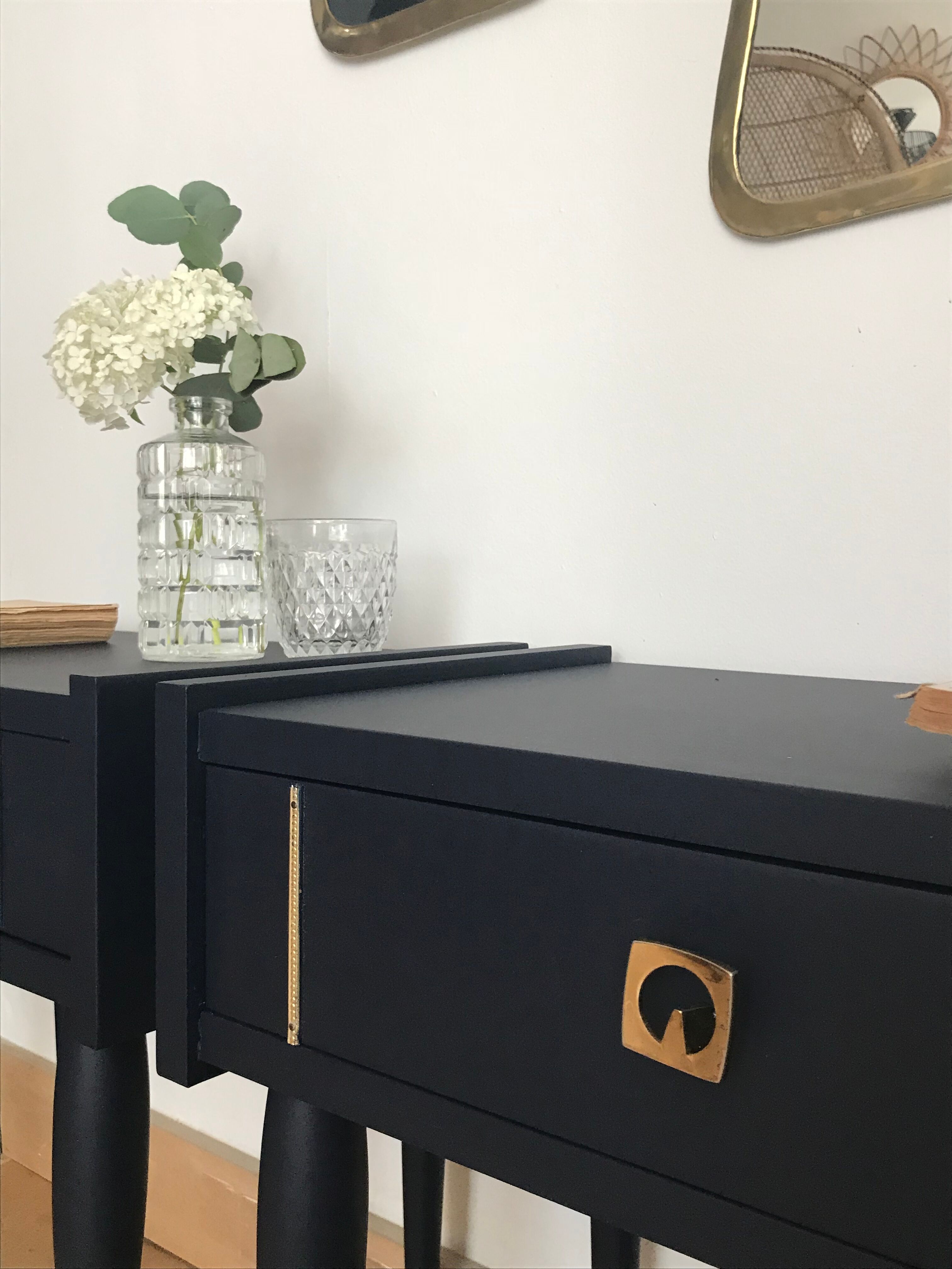 Nightstands vintage years 60