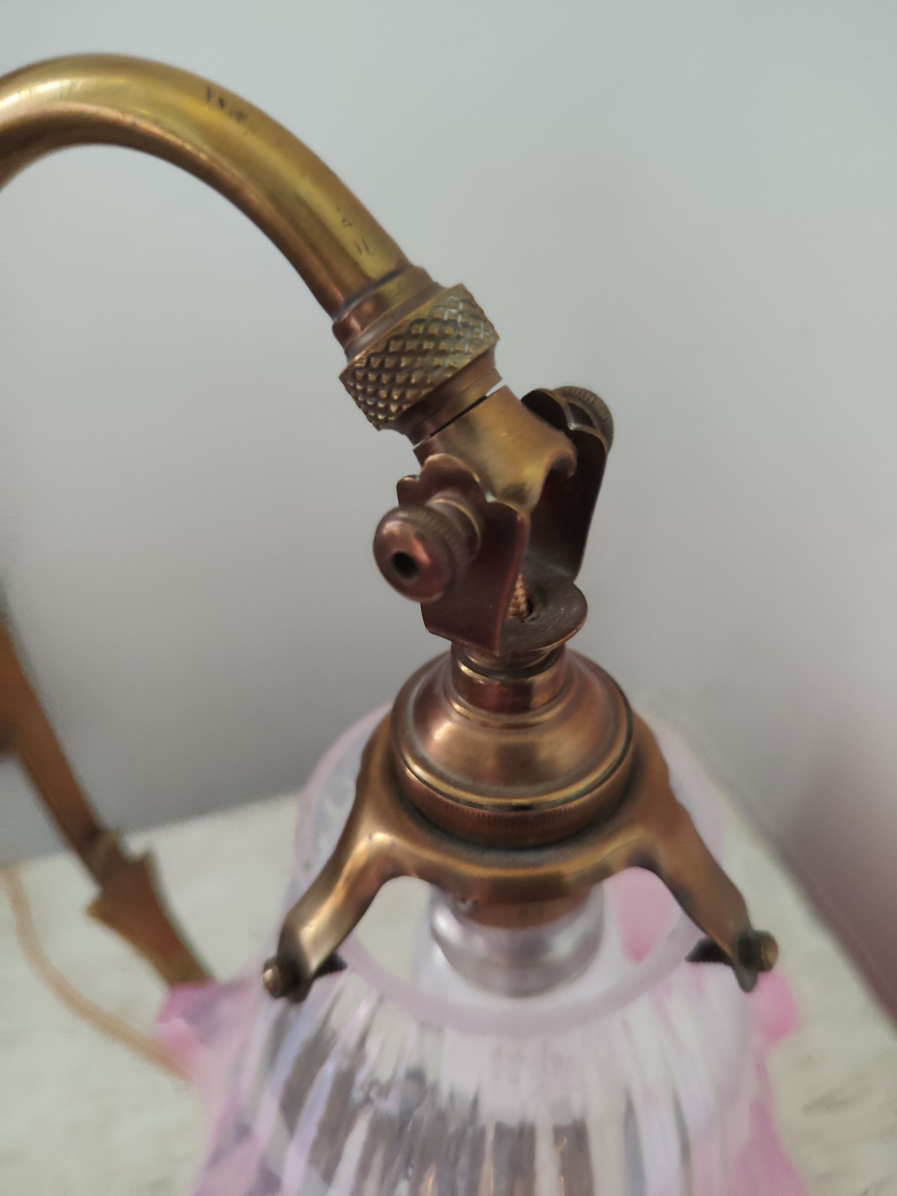 Art Nouveau wall lamp