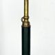 Arredoluce Monza, vintage brass and leather floor lamp. 40s