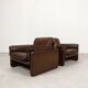 set of 2 De Sede DS61 fauteuils