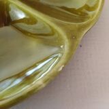 10 oyster plates in Gien slip