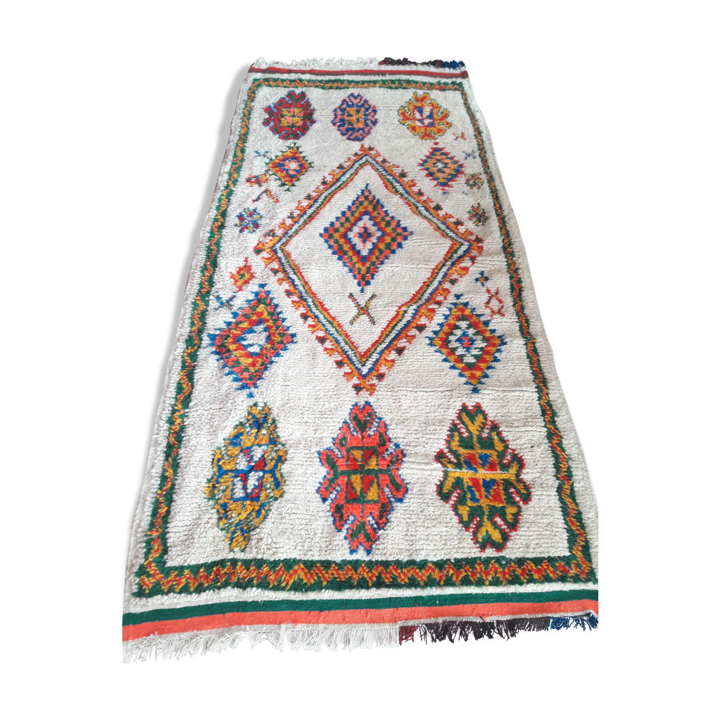 Berber handmade carpet - 280x115