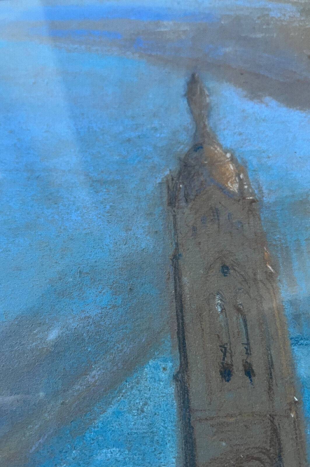 Painting by Edouard Pannetier (1884-1965) Mediterranean Estuary Orientalist