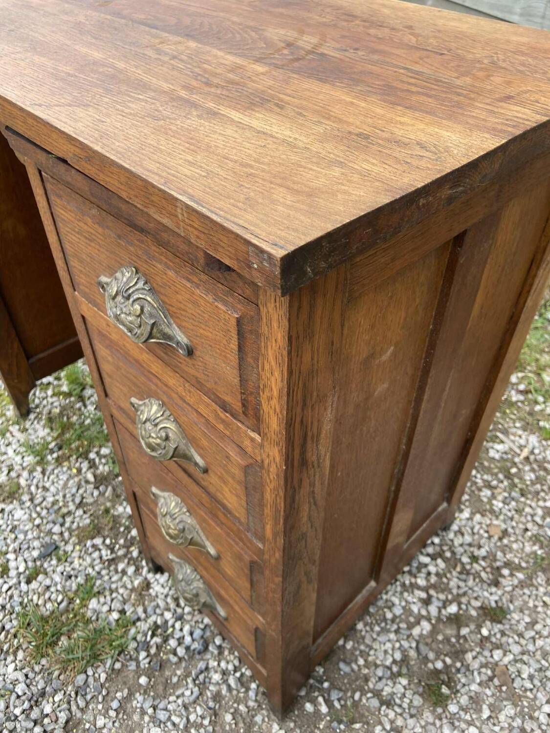 Wooden children's desk