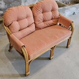 Italian wicker sofa