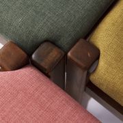 Set of 5 Vintage Dining Chairs, 1960s–1970s | Colorful Upholstered Vintage