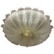 Murano glass flush mount