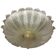 Murano glass flush mount
