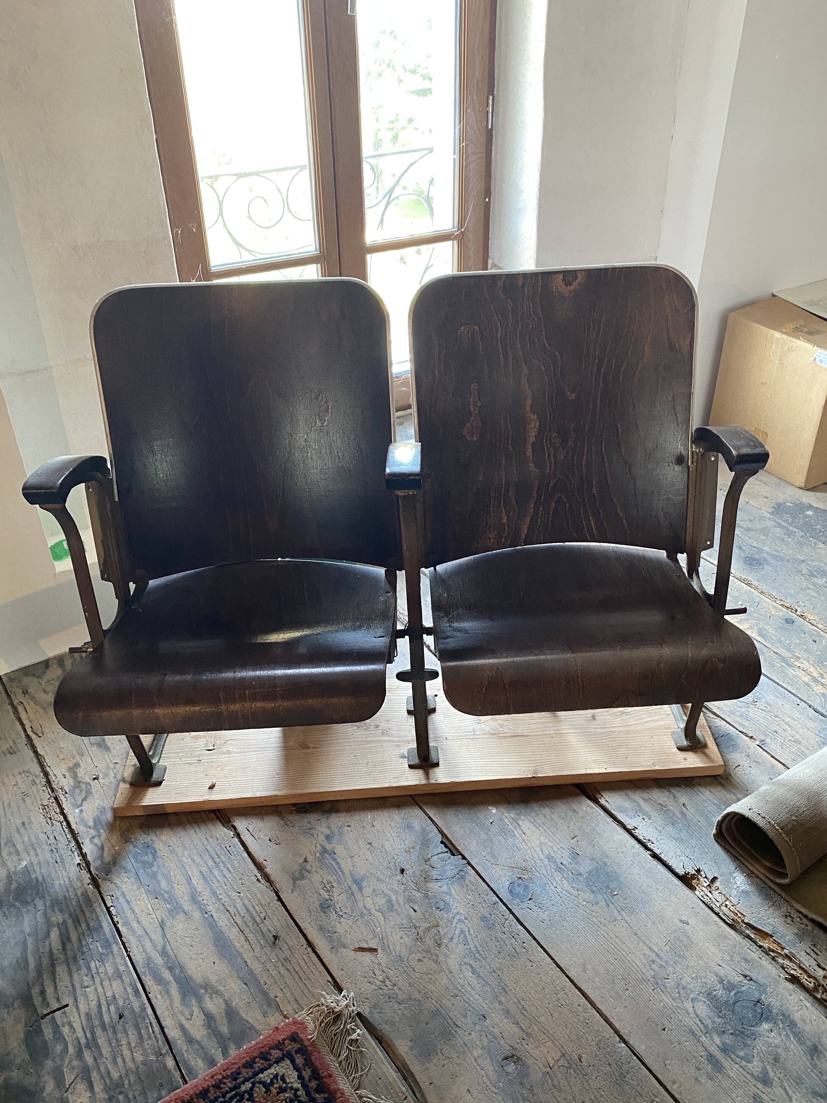 Strapontin deux places