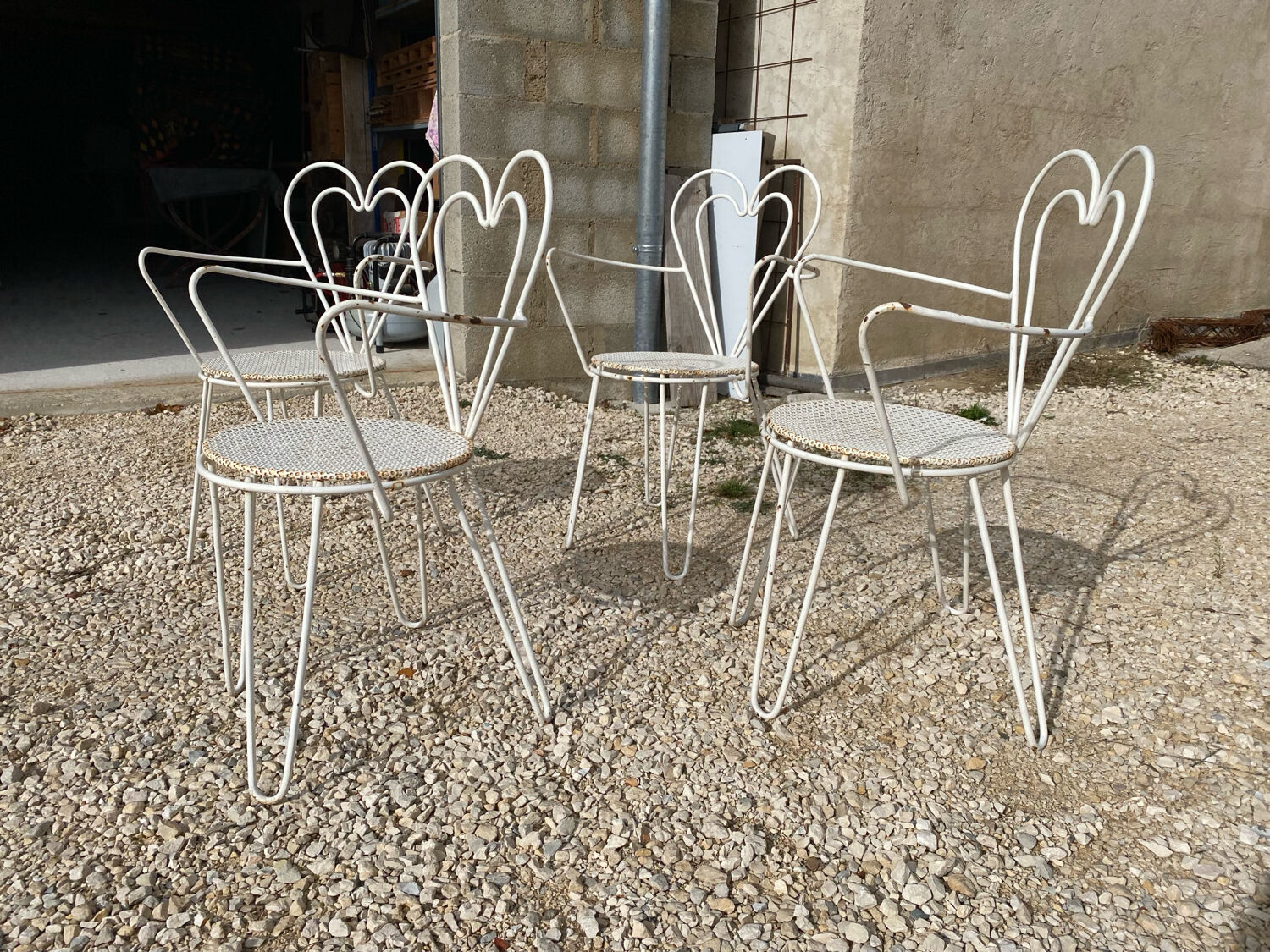 Mathieu Matégot garden furniture - 1954