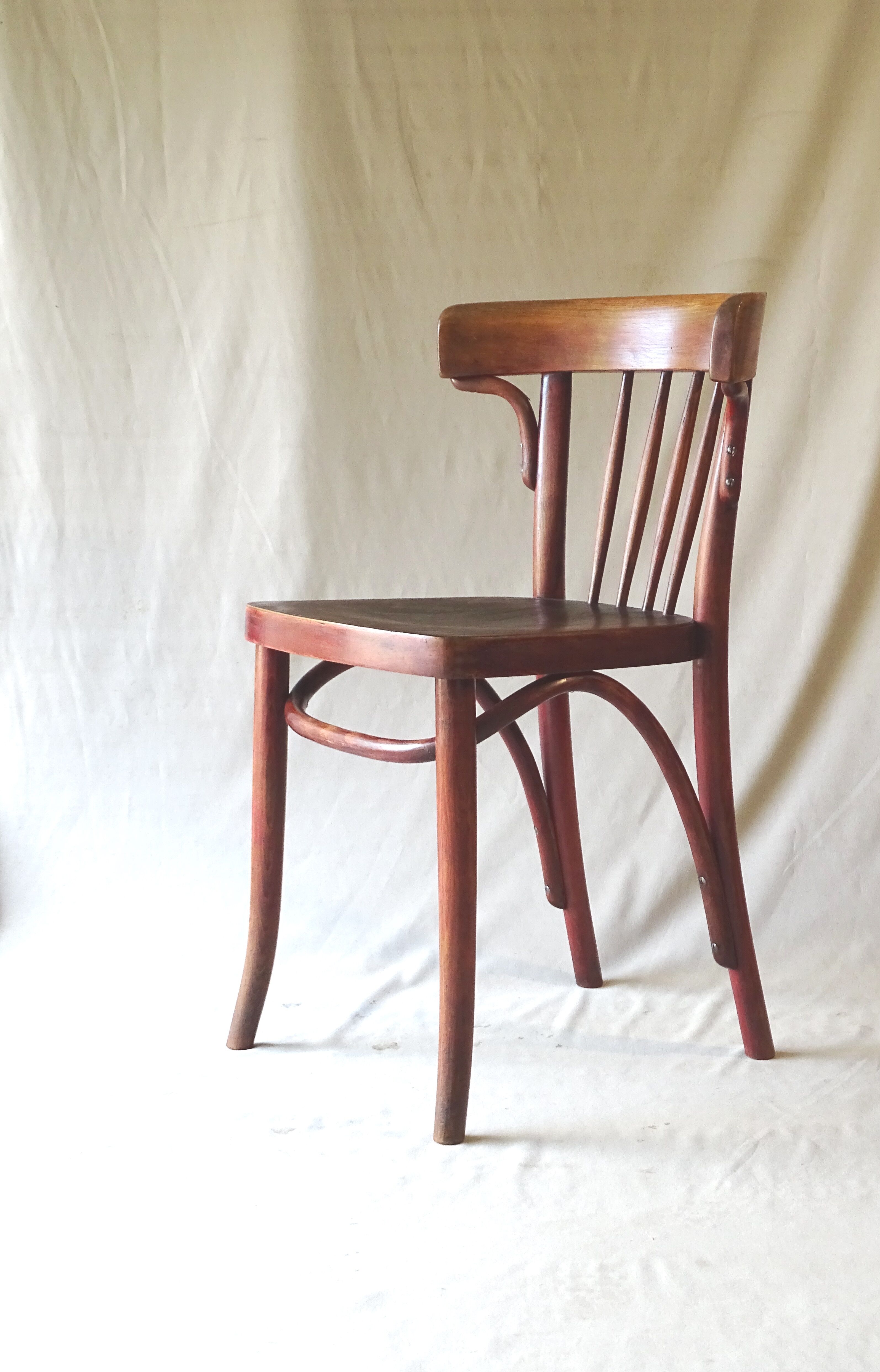 Bistro chair thonet n°a429 version 1930 seat plain wood