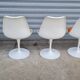 Set of two chairs "Tulip" by Eero Saarinen for Knoll
