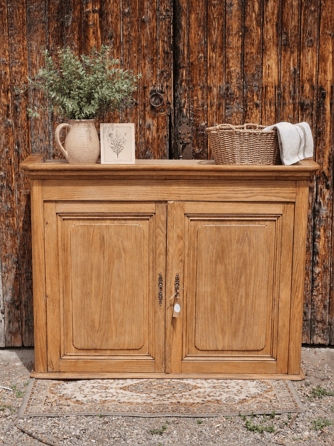 Renovated antique oak sideboard | Camille
