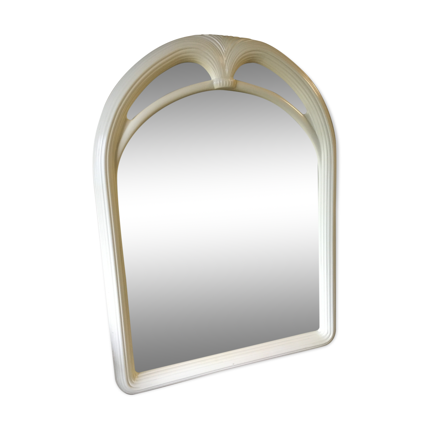 Miroir style art déco en plastique, années 60/70