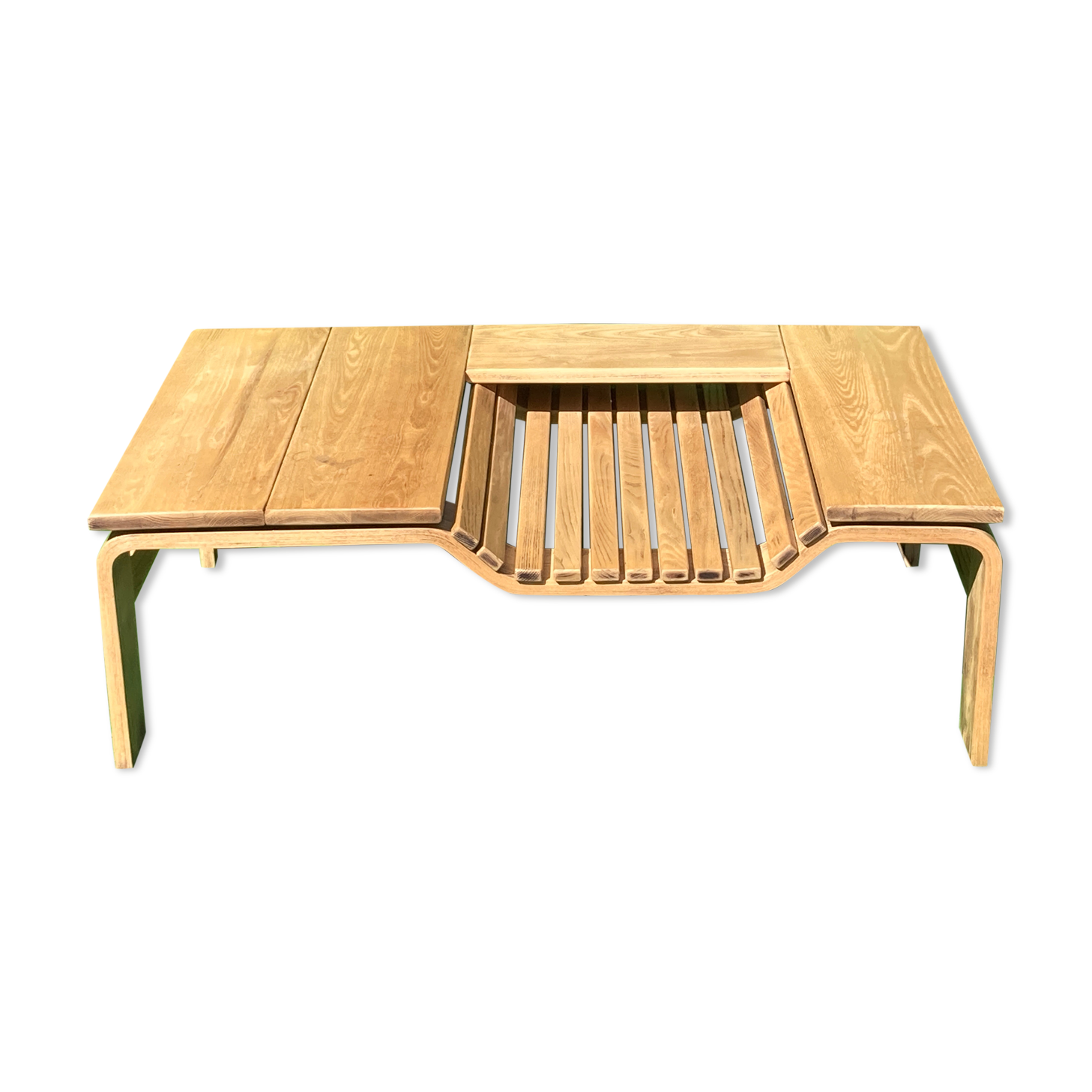 Midcentury Danish or Scandinavian side or coffee table bench