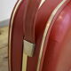 Vintage red suitcase