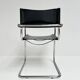 Leather Chairs by Mart Stam and Marcel Breuer, 1970s, Set of 4