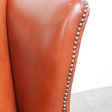 English Chesterfield Wingback English Chesterfield Whair in Cowhide Leather