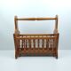 Oak magazine holders