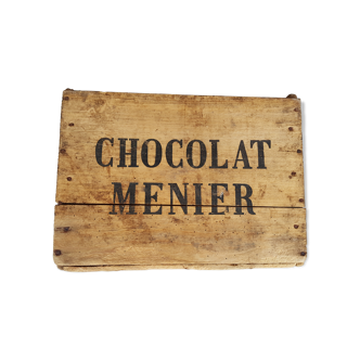 Advertising case "Chocolat Menier" 40s