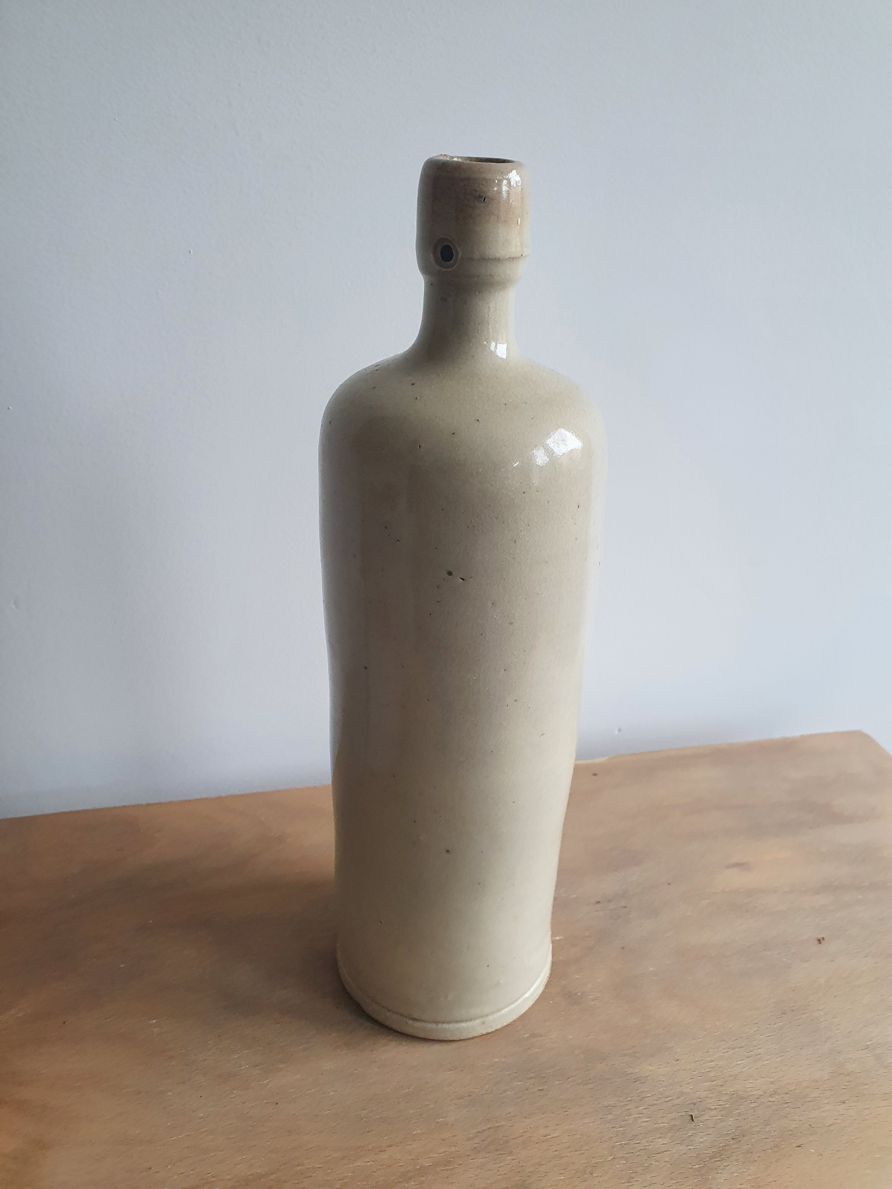 White sandstone bottle
