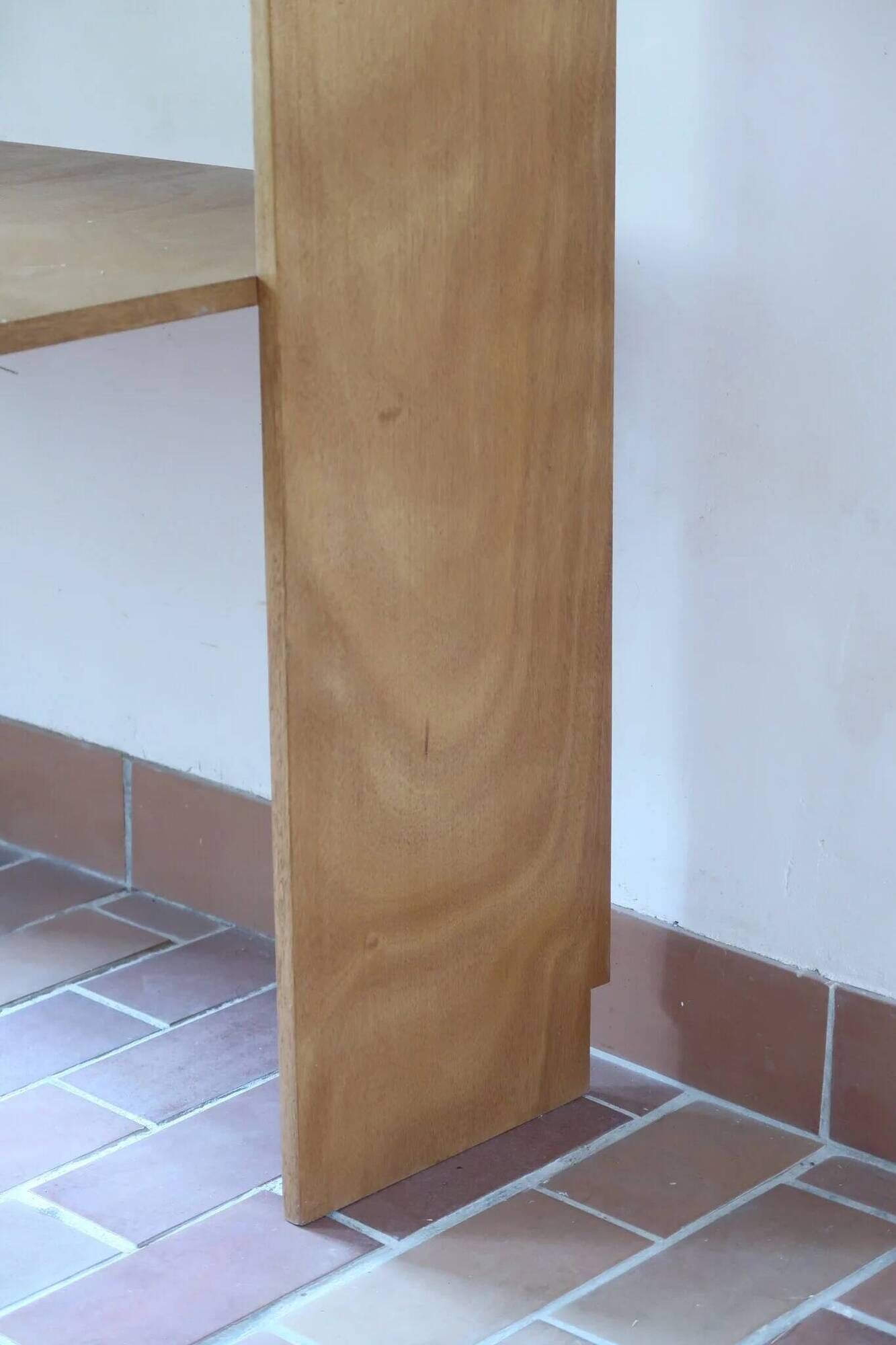Birch plywood bookshelf, desk top.