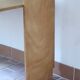 Birch plywood bookshelf, desk top.