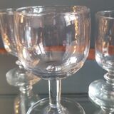 Balloon and tulip glasses 40's
