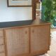 Enfilade bambou et cannage