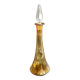 Liquor decanter - amber-cut crystal