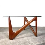 Zig-zag coffee table by Louis Sognot, 1950