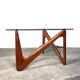 Table basse zig-zag par Louis Sognot, 1950